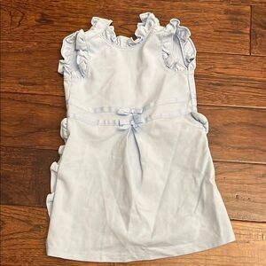 Light Blue Ruffle Dress